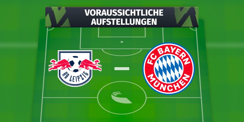 RB Leipzig – FC Bayern München: Voraussichtliche Aufstellungen